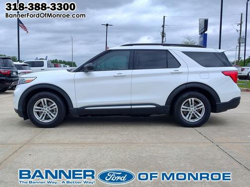 OXFORD WHITE 2024 Ford Explorer XLT
