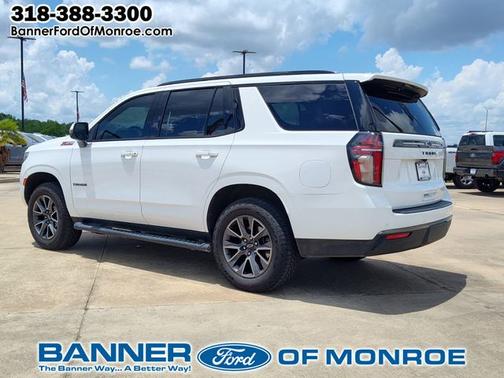 Summit White 2022 Chevrolet Tahoe Z71