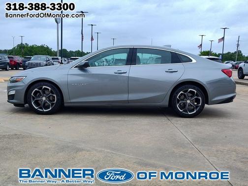 Silver 2024 Chevrolet Malibu LT W/1LT