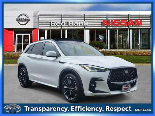 Radiant White 2023 INFINITI QX50 SPORT