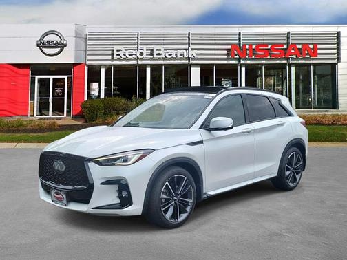 Radiant White 2023 INFINITI QX50 SPORT