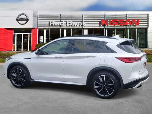 Radiant White 2023 INFINITI QX50 SPORT