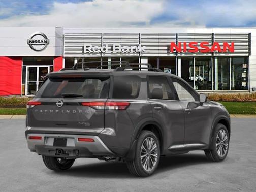 Gun Metallic 2026 Nissan Pathfinder Platinum