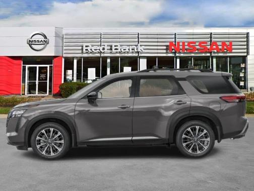 Gun Metallic 2026 Nissan Pathfinder Platinum