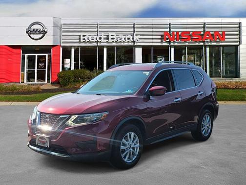 Scarlet Ember 2018 Nissan Rogue SV