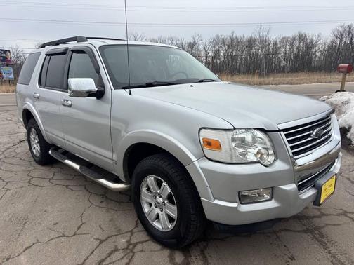 Silver 2010 Ford Explorer XLT