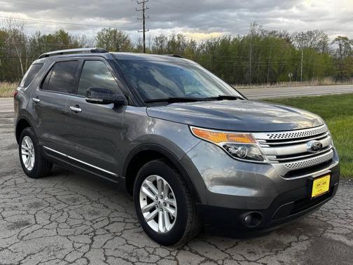 Gray 2013 Ford Explorer XLT
