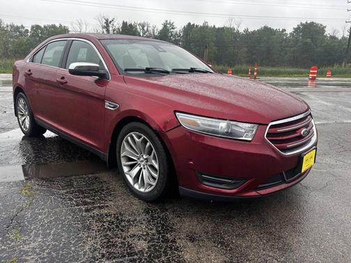 Red 2013 Ford Taurus Limited 4dr Sedan
