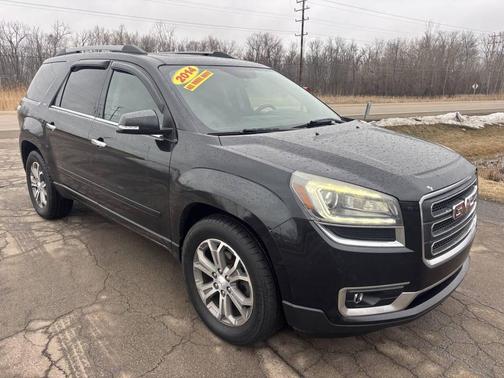 Black 2014 GMC Acadia SLT-1