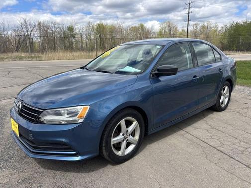 Blue 2016 Volkswagen Jetta 1.4T S
