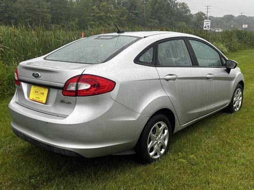 Silver 2011 Ford Fiesta S 4dr Sedan