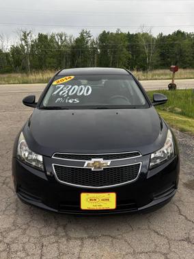 Blue 2014 Chevrolet Cruze 1LT
