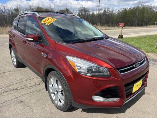 Orange 2016 Ford Escape Titanium