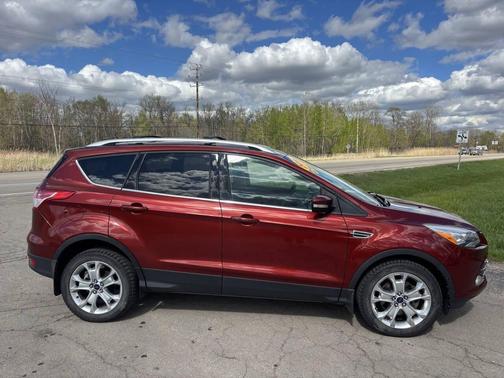 Orange 2016 Ford Escape Titanium