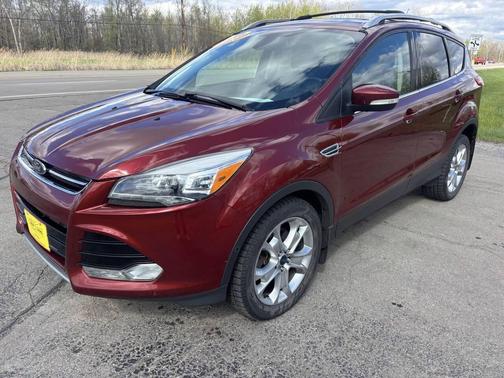 Orange 2016 Ford Escape Titanium