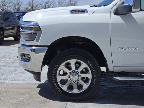 Bright White Clearcoat 2026 RAM 2500 Laramie