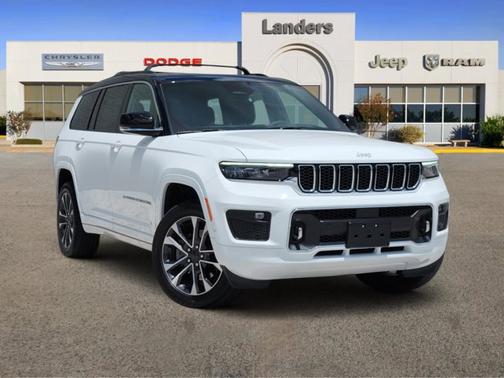 Bright White Clearcoat 2024 Jeep Grand Cherokee L Overland