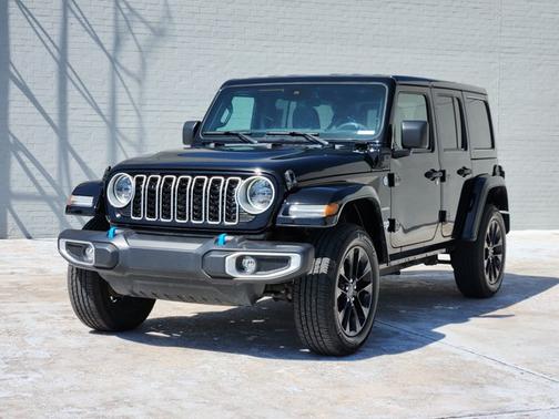 Black Clearcoat 2024 Jeep Wrangler 4xe Sahara