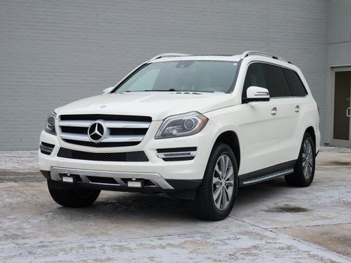 White 2014 Mercedes-Benz GL-Class GL450 4MATIC