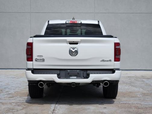 Ivory White Tri-Coat Pearlcoat 2021 RAM 1500 Longhorn