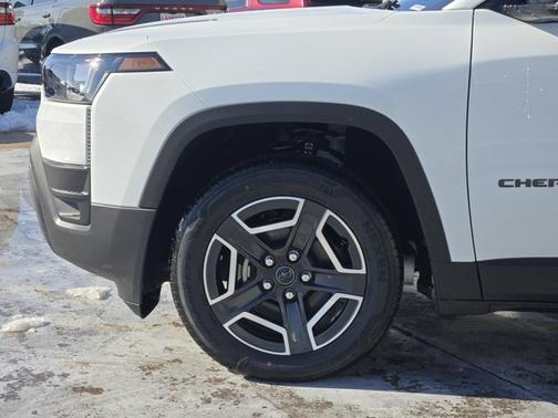 Bright White Clearcoat 2026 Jeep Cherokee Limited