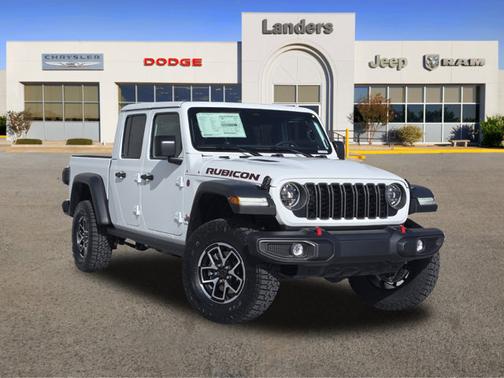 Bright White Clearcoat 2026 Jeep Gladiator Rubicon