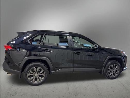 Midnight Black Metallic 2024 Toyota RAV4 Hybrid XLE Premium