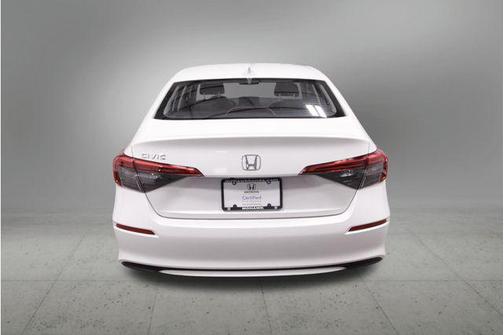 Platinum White Pearl 2024 Honda Civic LX