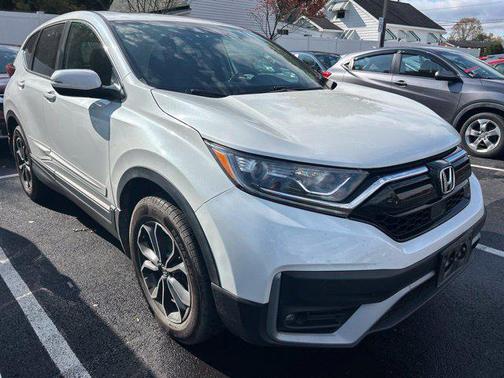 Platinum White Pearl 2022 Honda CR-V AWD EX-L