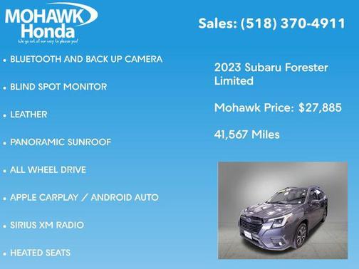 2023 Subaru Forester Limited