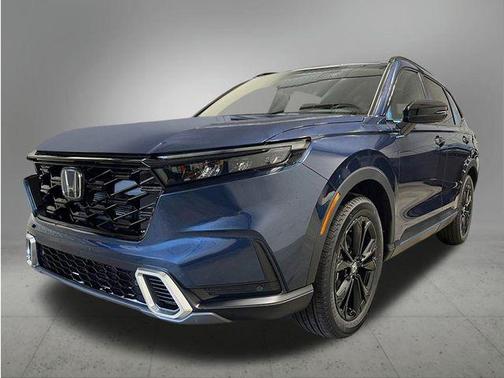 Blue 2026 Honda CR-V Hybrid Sport Touring AWD