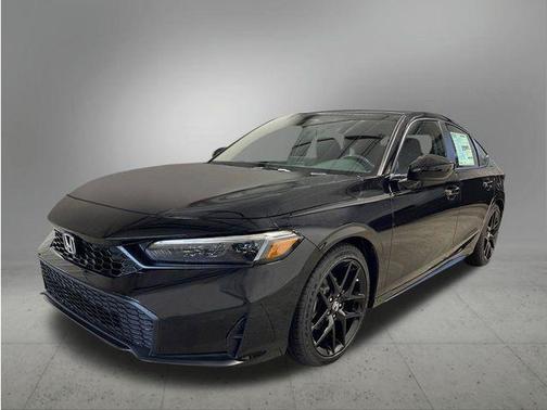 Black 2026 Honda Civic Sport