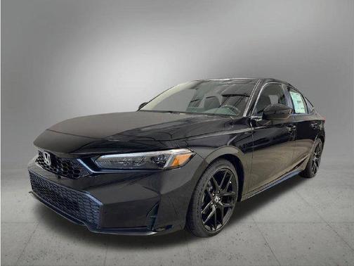 Black 2026 Honda Civic Sport