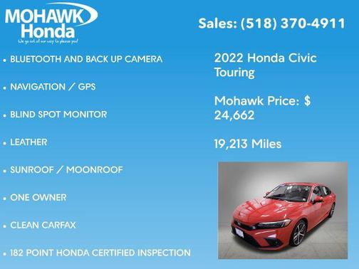 2022 Honda Civic Touring