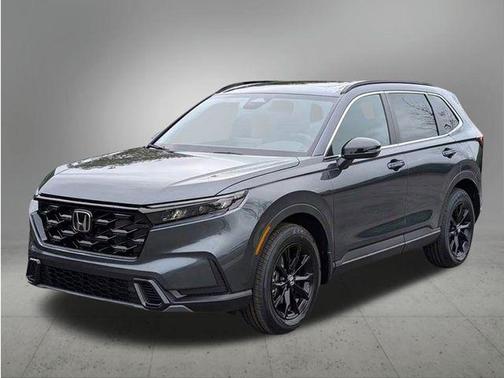 Meteorite Gray Metallic 2026 Honda CR-V Hybrid Sport AWD