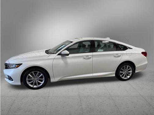 Platinum White Pearl 2021 Honda Accord LX 1.5T