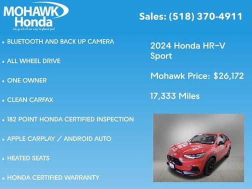2024 Honda HR-V Sport