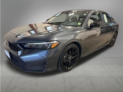 Meteorite Gray Metallic 2025 Honda Civic Sport