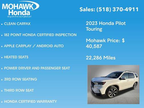 2023 Honda Pilot Touring 8-Passenger