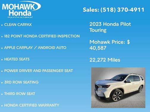 2023 Honda Pilot Touring 8-Passenger