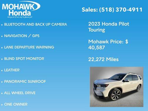 2023 Honda Pilot Touring 8-Passenger