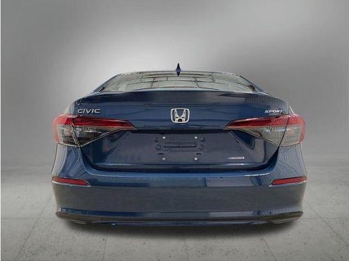 Blue 2026 Honda Civic Hybrid Sport