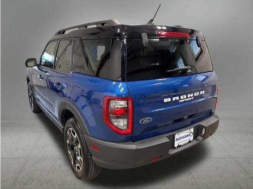 Atlas Blue Metallic 2024 Ford Bronco Sport Outer Banks