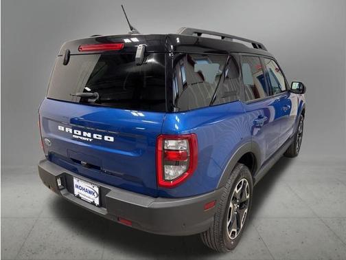 Atlas Blue Metallic 2024 Ford Bronco Sport Outer Banks