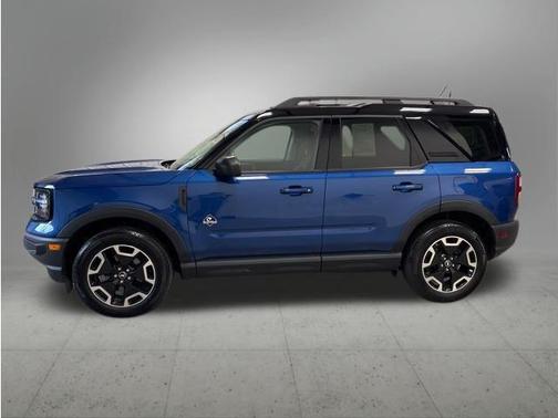 Atlas Blue Metallic 2024 Ford Bronco Sport Outer Banks