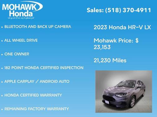 2023 Honda HR-V LX