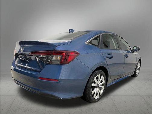 Blue 2026 Honda Civic LX
