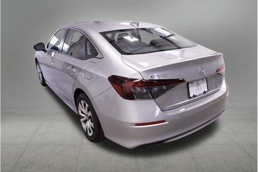 Solar Silver Metallic 2025 Honda Civic LX