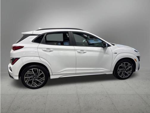 Lunar White 2023 Hyundai KONA N Line