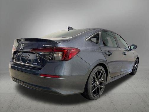 Gray 2026 Honda Civic Hybrid Sport